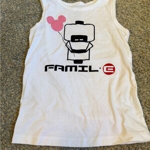 Disney Pixar wall-e mo family Tank Top for Kids size 4-5
